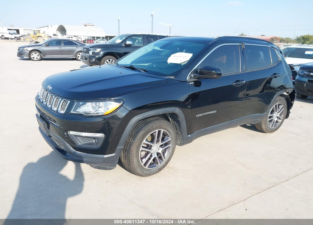 2019 JEEP COMPASS SUN AND WHEEL FWD VIN: 3C4NJCBB2KT743154