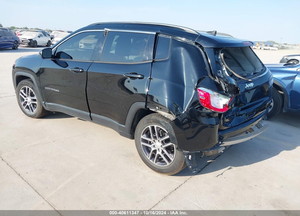 2019 JEEP COMPASS SUN AND WHEEL FWD VIN: 3C4NJCBB2KT743154
