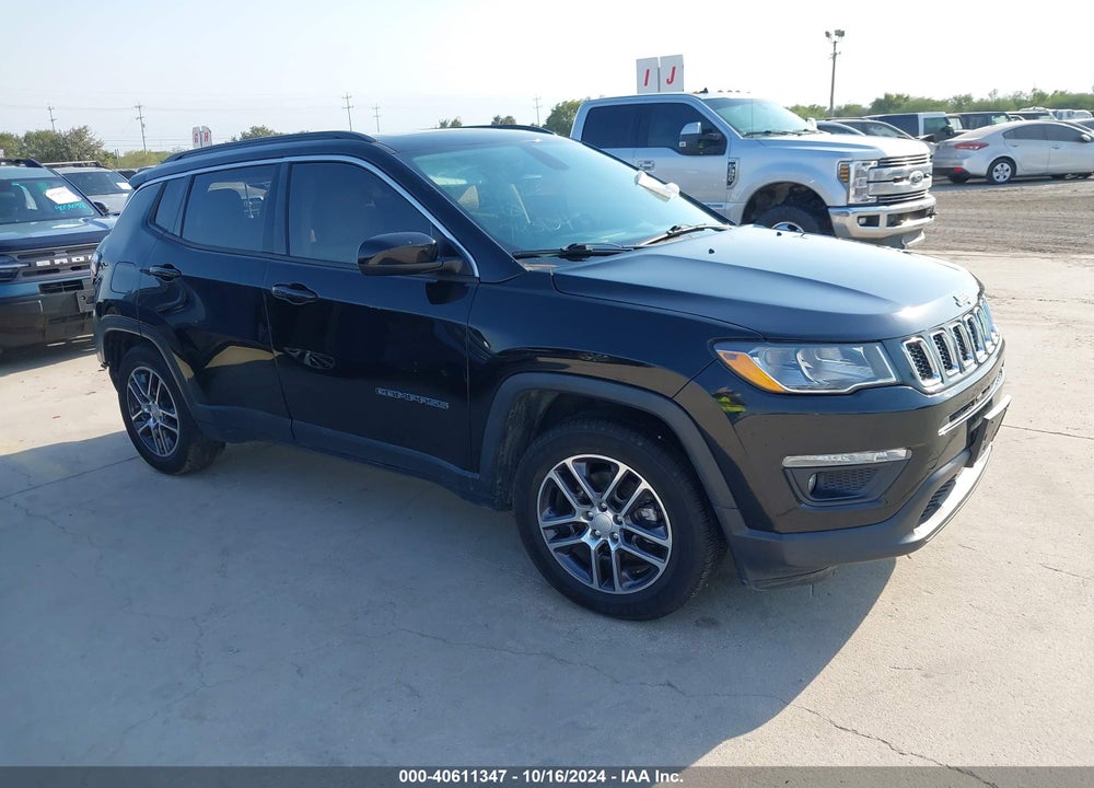 2019 JEEP COMPASS SUN AND WHEEL FWD VIN: 3C4NJCBB2KT743154