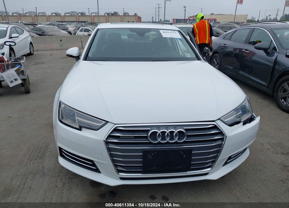 2017 AUDI A4 2.0T PREMIUM VIN: WAUANAF48HN000877