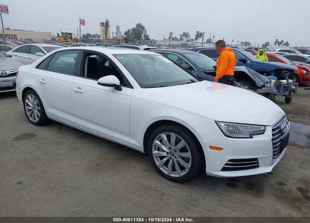2017 AUDI A4 2.0T PREMIUM VIN: WAUANAF48HN000877