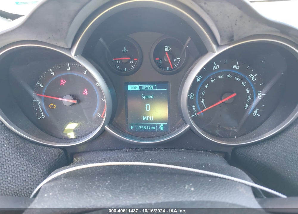 2014 CHEVROLET CRUZE 1LT AUTO VIN: 1G1PC5SB3E7442506