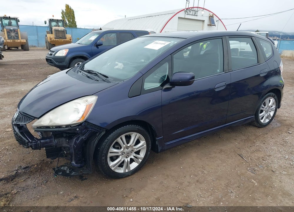 2009 HONDA FIT SPORT VIN: JHMGE88449S015848