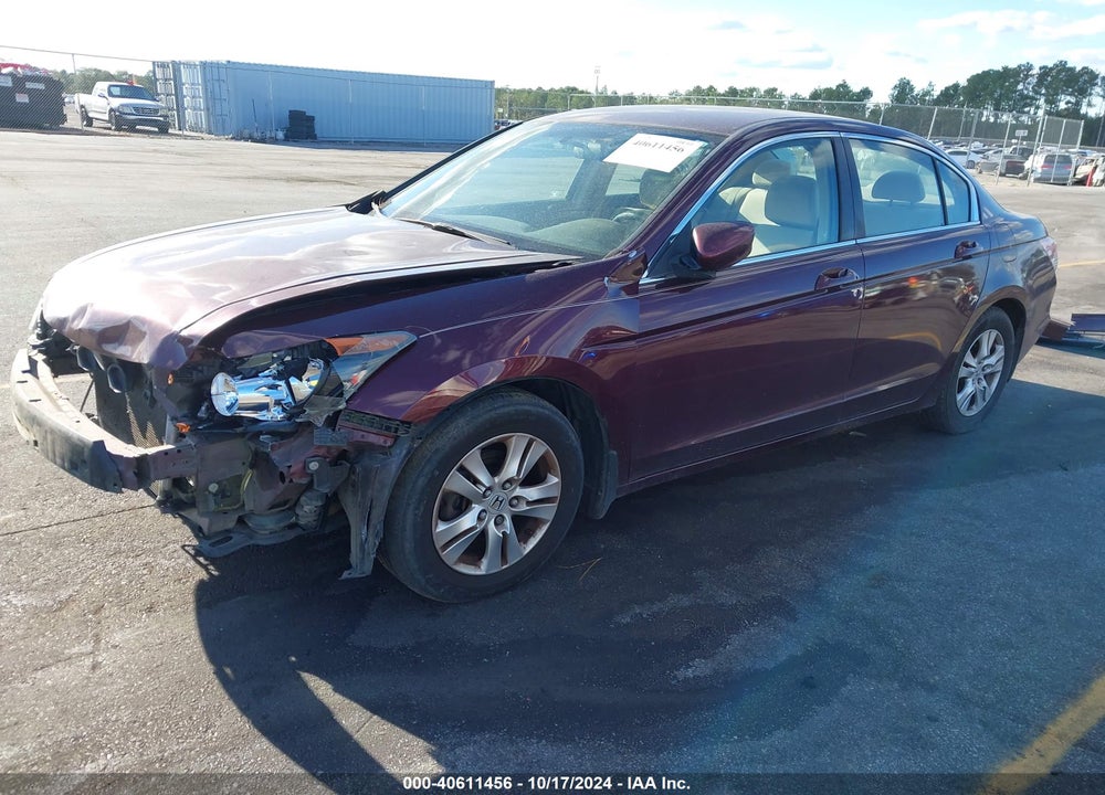 2008 HONDA ACCORD 2.4 LX-P VIN: 1HGCP26408A051388