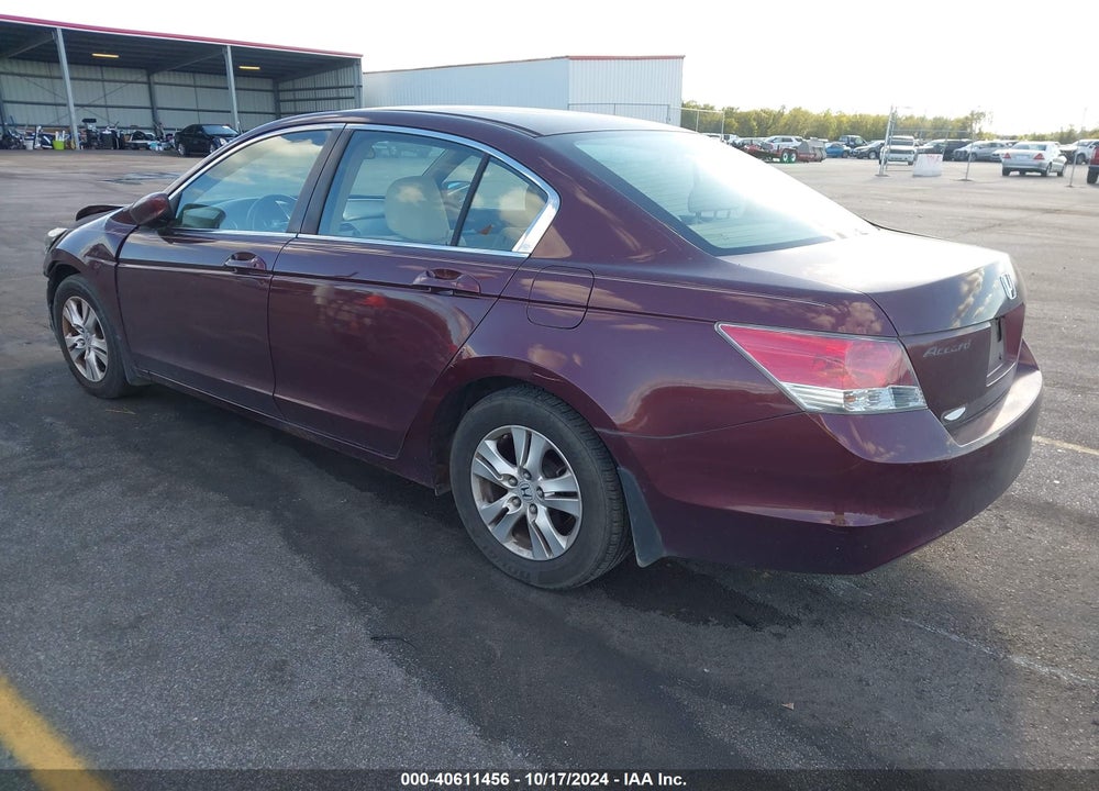 2008 HONDA ACCORD 2.4 LX-P VIN: 1HGCP26408A051388