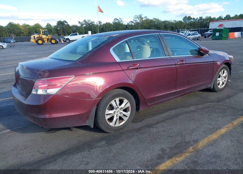 2008 HONDA ACCORD 2.4 LX-P VIN: 1HGCP26408A051388