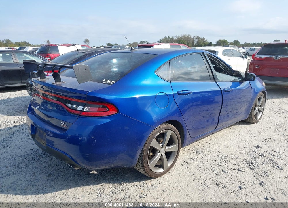 2013 DODGE DART GT VIN: 1C3CDFCB2DD326127
