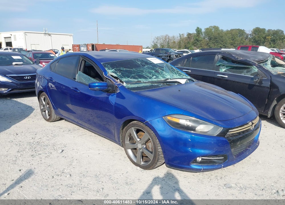 2013 DODGE DART GT VIN: 1C3CDFCB2DD326127