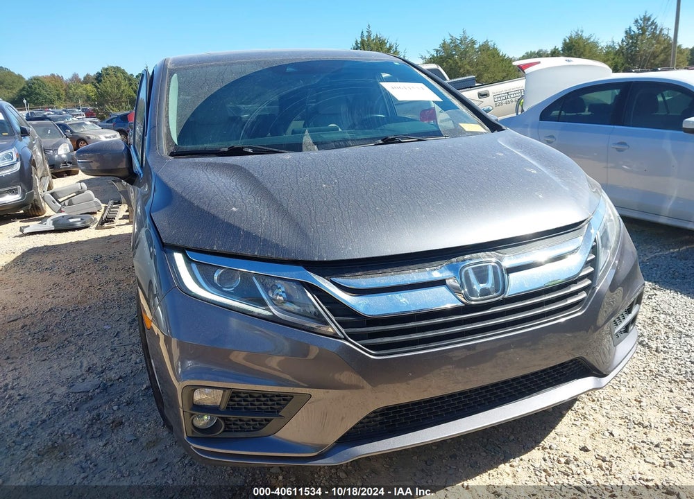 2018 HONDA ODYSSEY EX-L VIN: 5FNRL6H78JB080153
