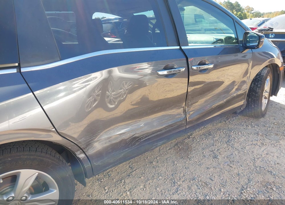 2018 HONDA ODYSSEY EX-L VIN: 5FNRL6H78JB080153