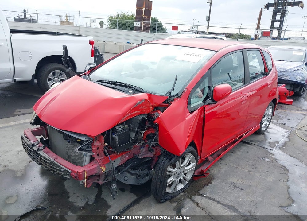 2011 HONDA FIT SPORT VIN: JHMGE8H52BC005022