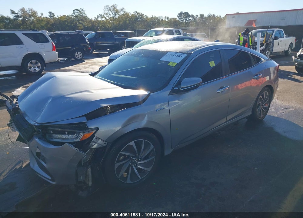 2019 HONDA INSIGHT TOURING VIN: 19XZE4F93KE010280