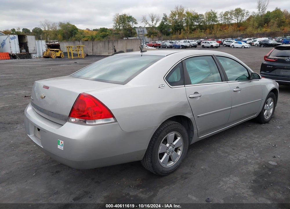 2008 CHEVROLET IMPALA LT VIN: 2G1WT58N081273477