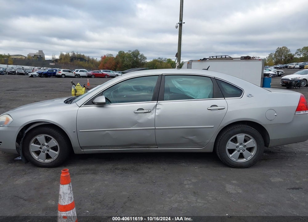 2008 CHEVROLET IMPALA LT VIN: 2G1WT58N081273477