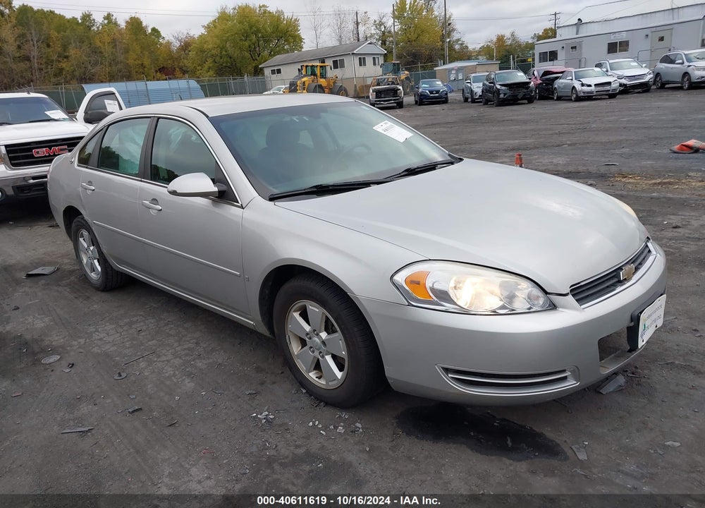 2008 CHEVROLET IMPALA LT VIN: 2G1WT58N081273477