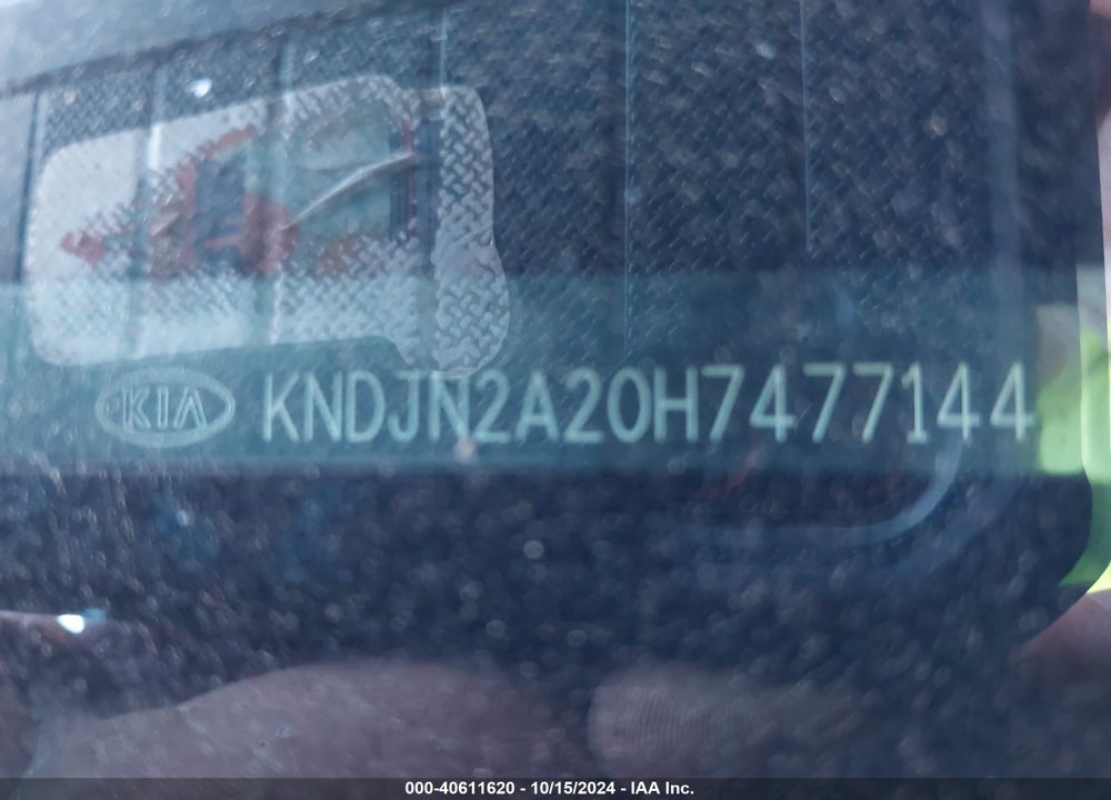 2017 KIA SOUL VIN: KNDJN2A20H7477144