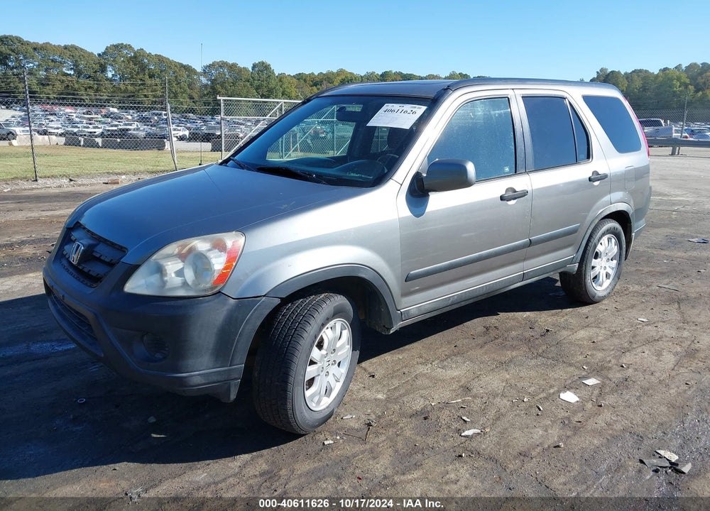 2005 HONDA CR-V EX VIN: SHSRD78815U347093