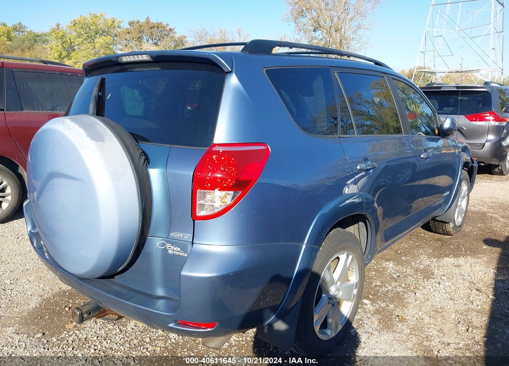 2007 TOYOTA RAV4 SPORT VIN: JTMBD32V976039877