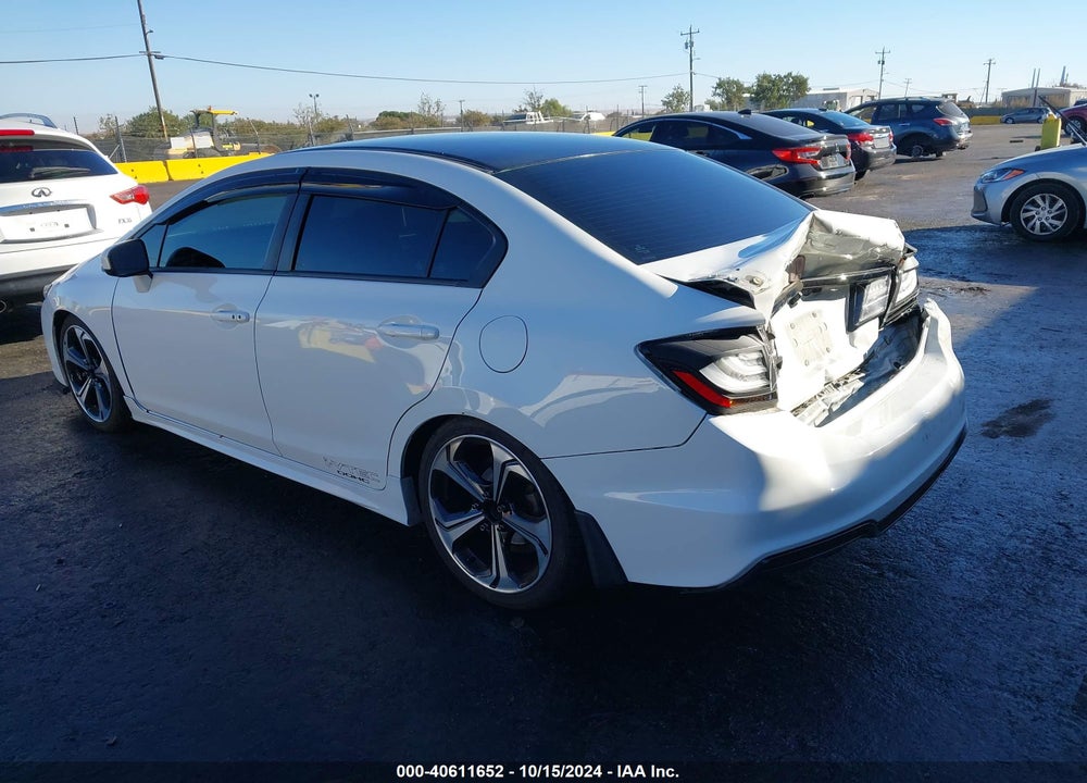2015 HONDA CIVIC SI VIN: 2HGFB6E55FH701053