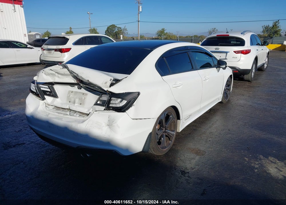 2015 HONDA CIVIC SI VIN: 2HGFB6E55FH701053