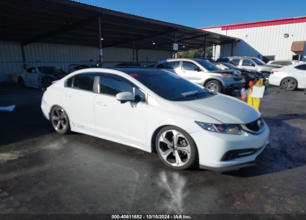 2015 HONDA CIVIC SI VIN: 2HGFB6E55FH701053