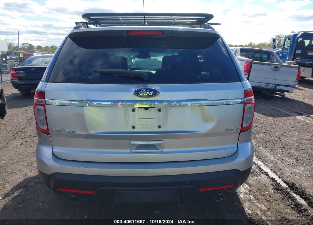 2011 FORD EXPLORER LIMITED VIN: 1FMHK8F86BGA11308