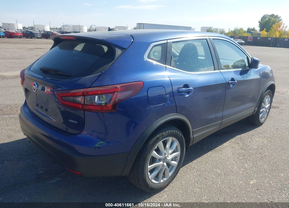 2022 NISSAN ROGUE SPORT S AWD XTRONIC CVT VIN: JN1BJ1AW0NW475623