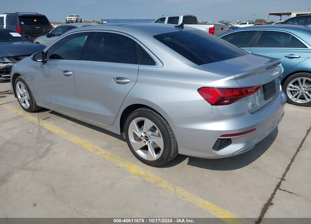 2023 AUDI A3 VIN: WAUHUDGY8PA080207