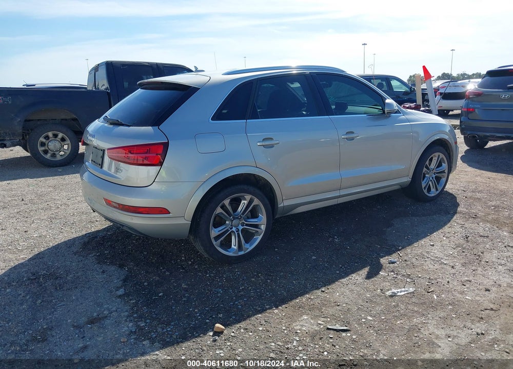 2016 AUDI Q3 2.0T PREMIUM PLUS VIN: WA1BFCFS4GR006529