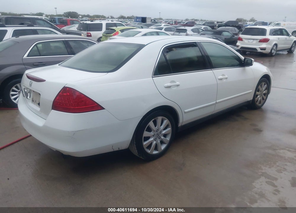 2007 HONDA ACCORD 3.0 SE VIN: 1HGCM66427A030007