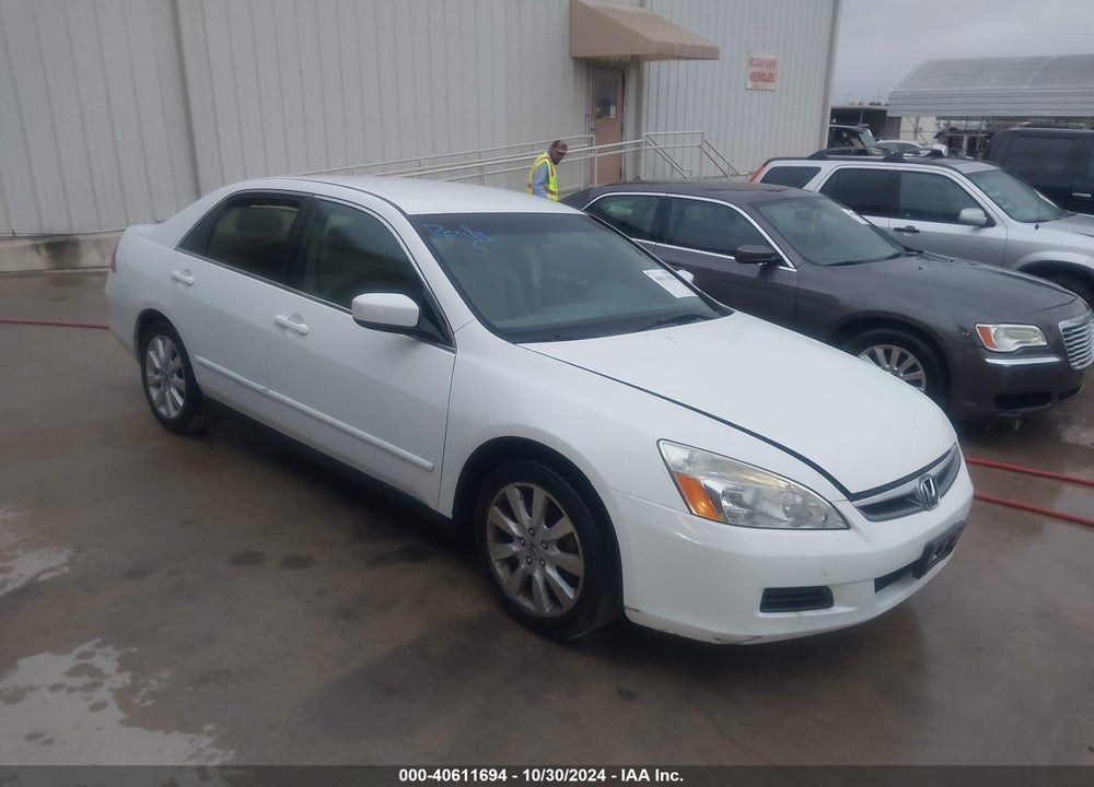 2007 HONDA ACCORD 3.0 SE VIN: 1HGCM66427A030007