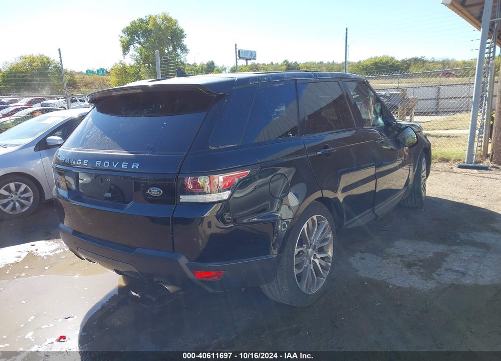 2016 LAND ROVER RANGE ROVER SPORT VIN: SALWR2EFXGA560212