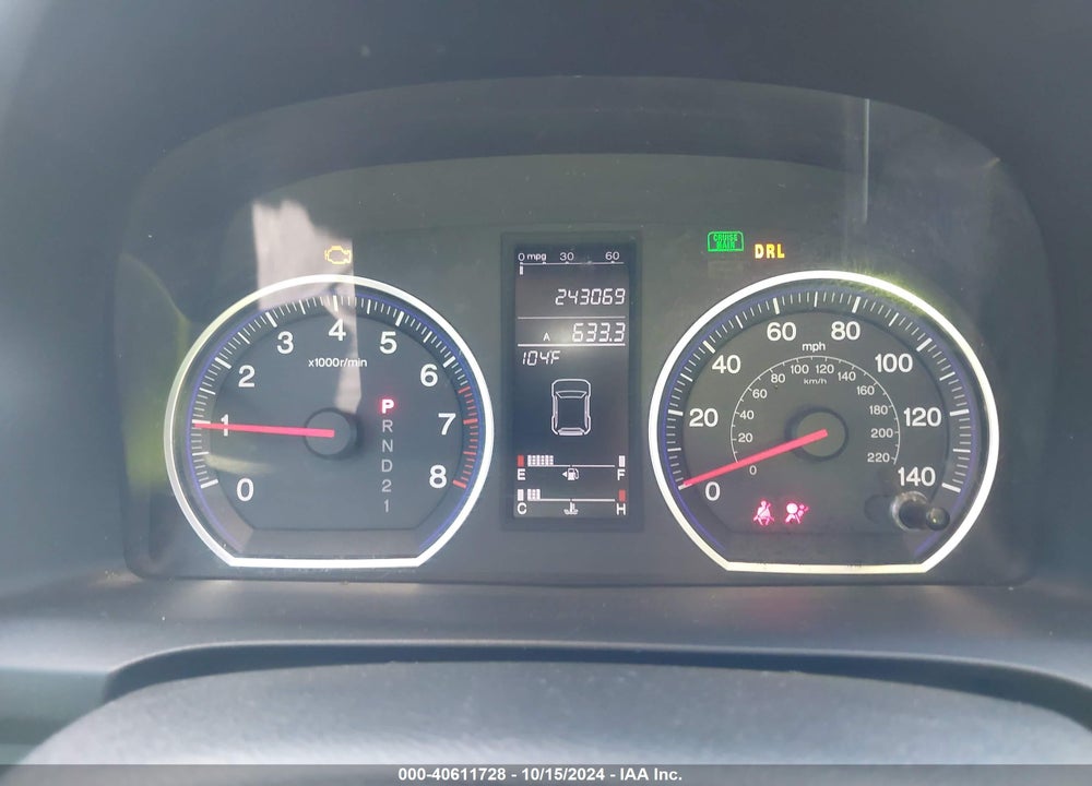 2007 HONDA CR-V EX-L VIN: JHLRE487X7C117940