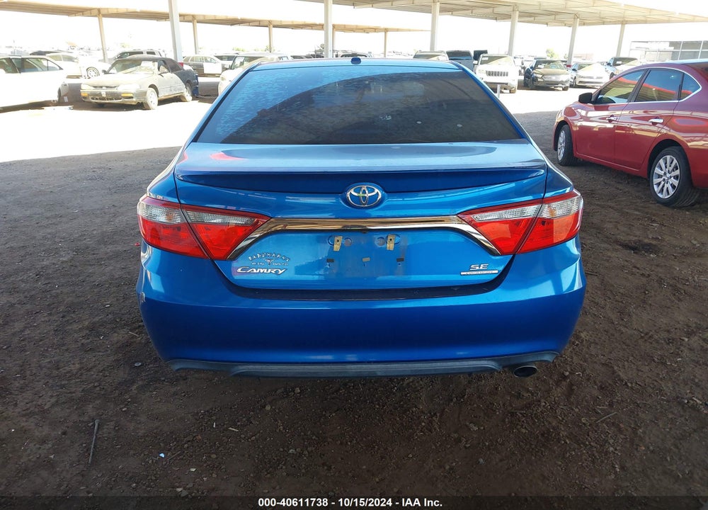 2016 TOYOTA CAMRY SE VIN: 4T1BF1FK2GU500391