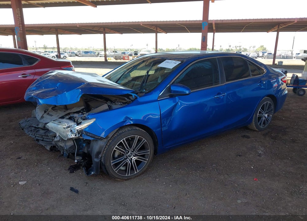2016 TOYOTA CAMRY SE VIN: 4T1BF1FK2GU500391