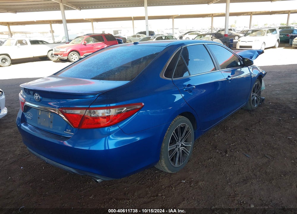 2016 TOYOTA CAMRY SE VIN: 4T1BF1FK2GU500391