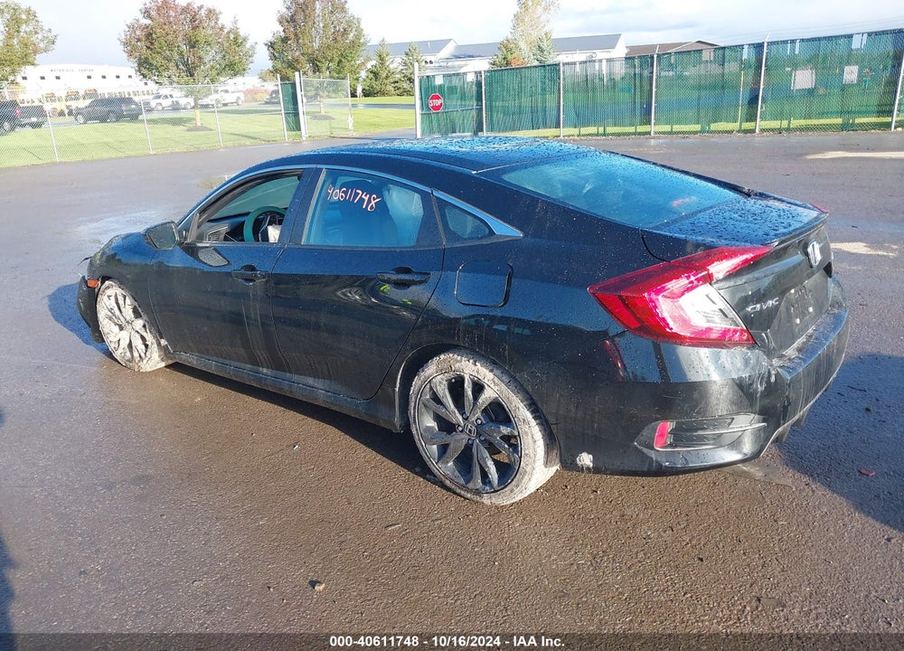 2019 HONDA CIVIC SPORT VIN: 19XFC2F88KE201553