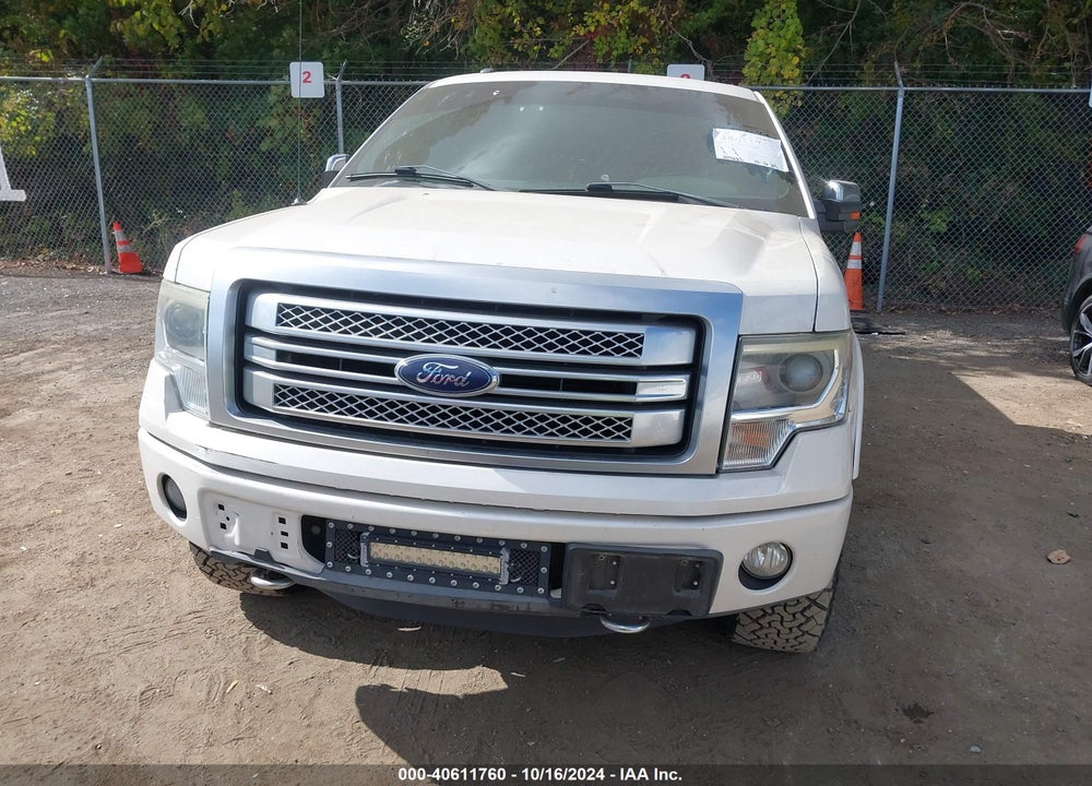 2013 FORD F-150 PLATINUM VIN: 1FTFW1ET9DFB67977