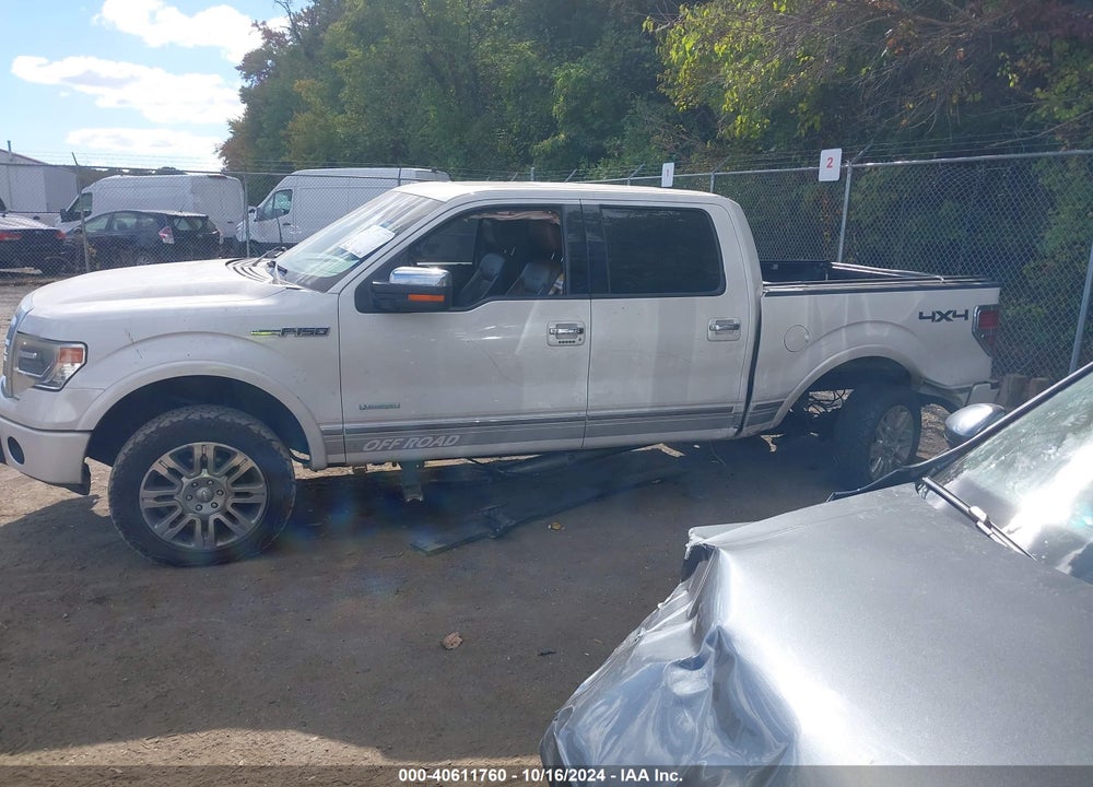 2013 FORD F-150 PLATINUM VIN: 1FTFW1ET9DFB67977