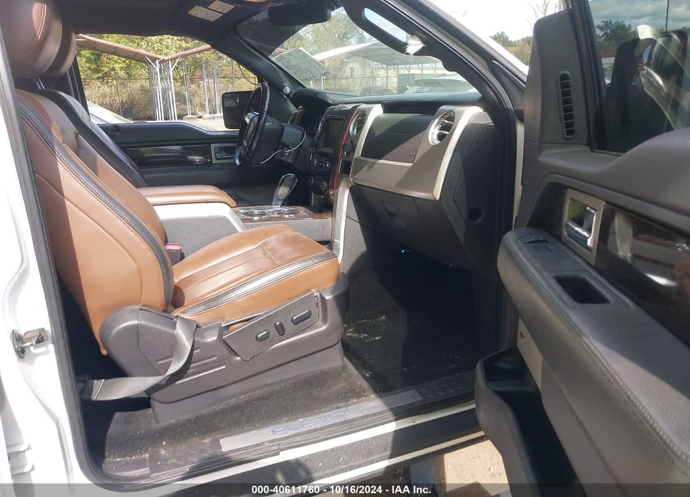 2013 FORD F-150 PLATINUM VIN: 1FTFW1ET9DFB67977
