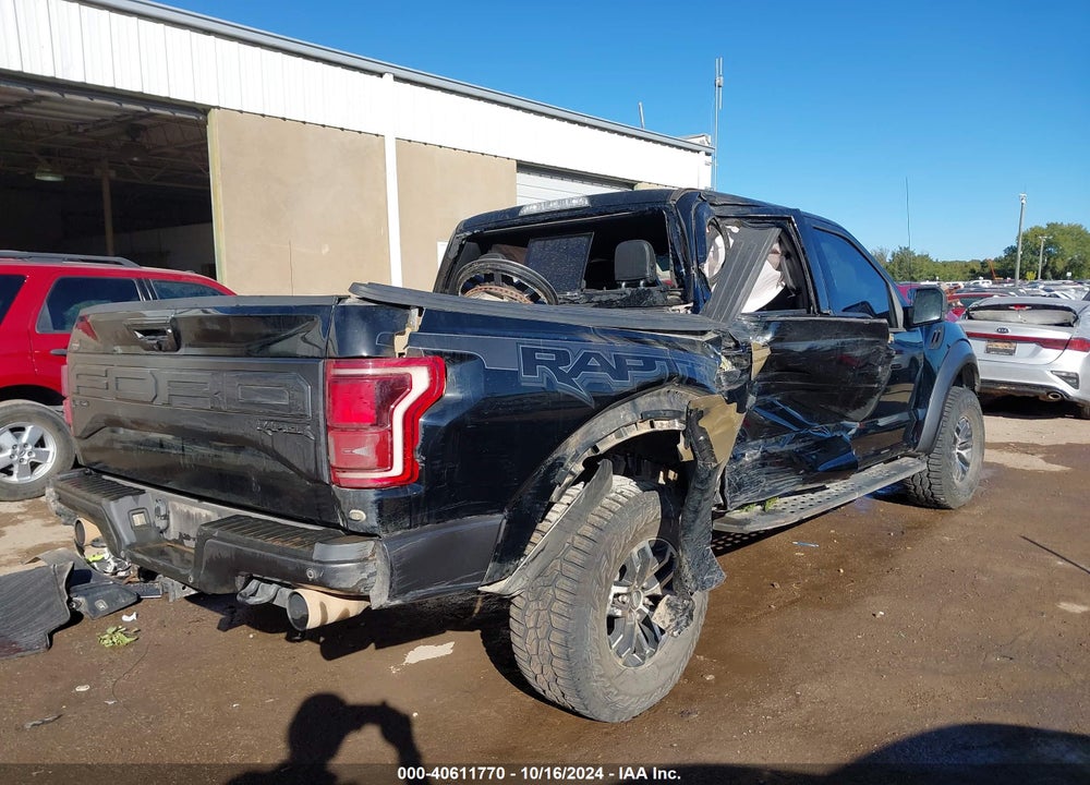 2018 FORD F150 VIN: 1FTFW1RG1JFE70941