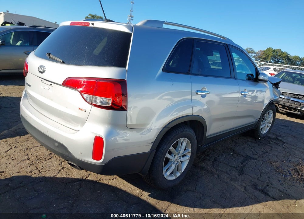 2014 KIA SORENTO LX V6 VIN: 5XYKTDA77EG459594