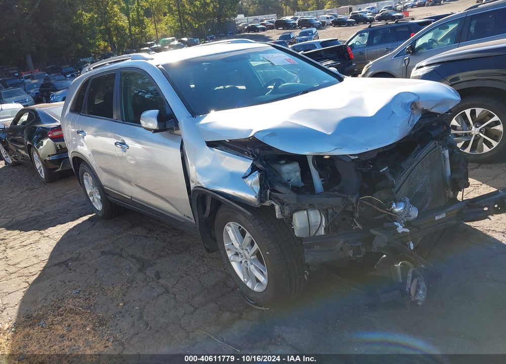 2014 KIA SORENTO LX V6 VIN: 5XYKTDA77EG459594