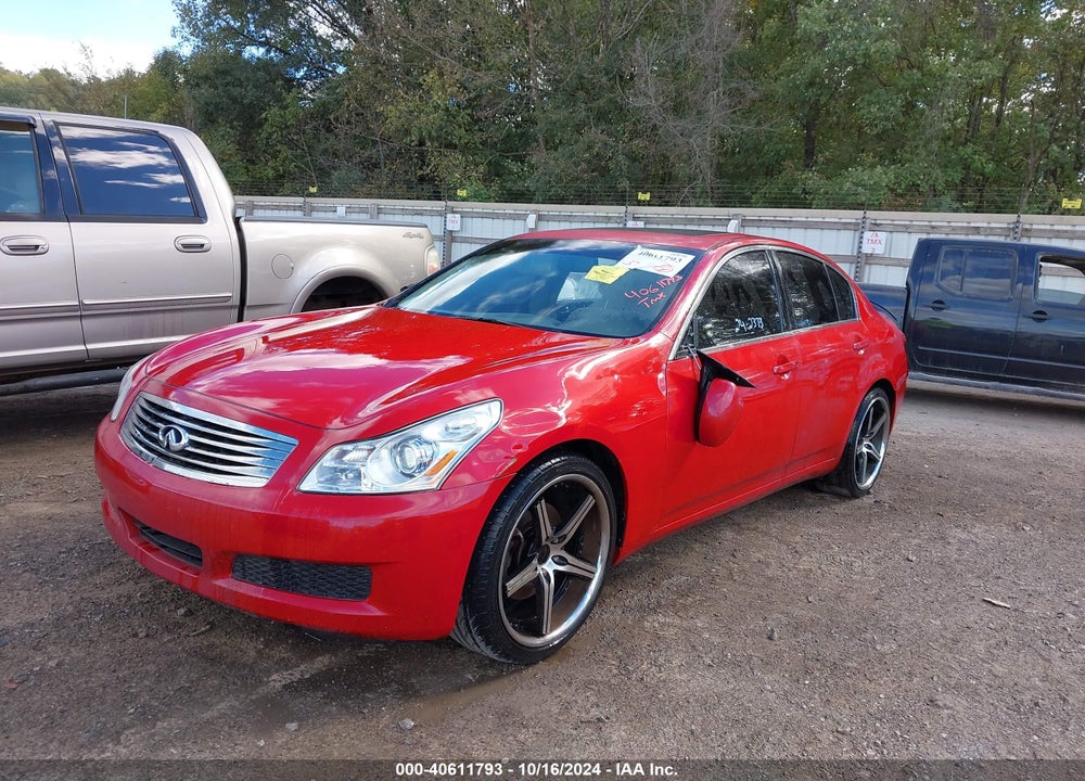 2007 INFINITI G35 JOURNEY VIN: JNKBV61E07M715529