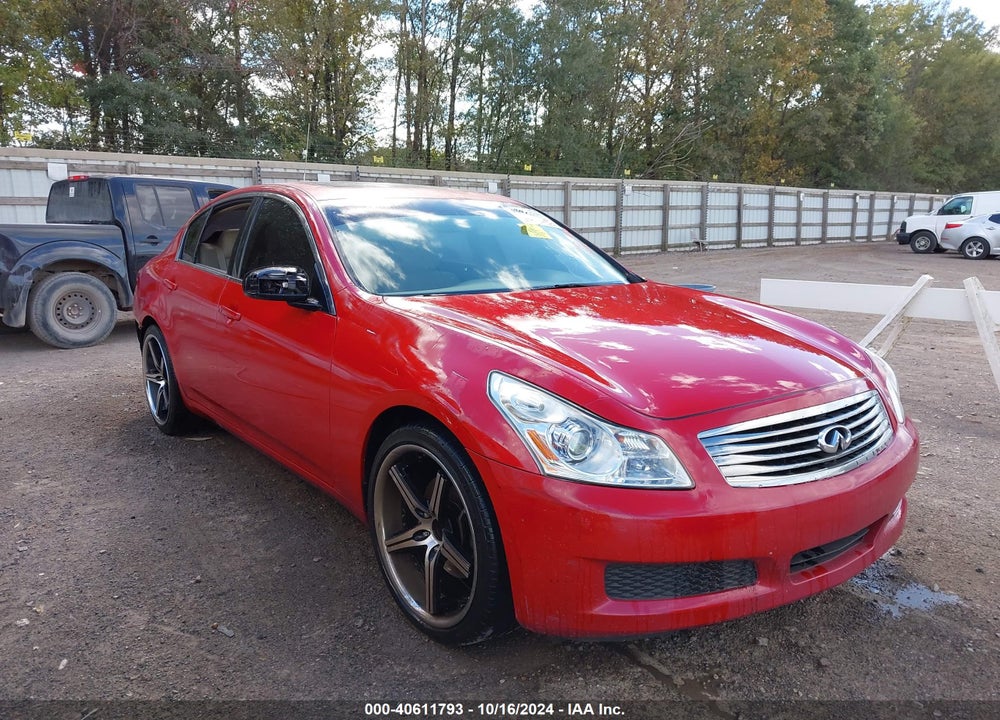 2007 INFINITI G35 JOURNEY VIN: JNKBV61E07M715529