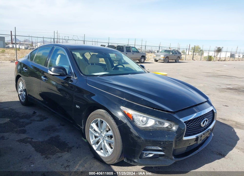 2017 INFINITI Q50 2.0T PREMIUM VIN: JN1CV7AP1HM640387