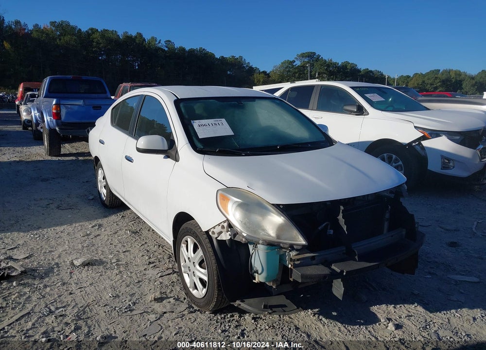 2012 NISSAN VERSA 1.6 SV VIN: 3N1CN7AP2CL877800