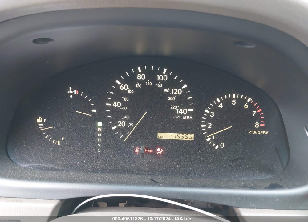 2003 LEXUS RX 300 VIN: JTJGF10U930160255