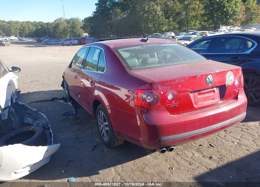 2006 VOLKSWAGEN JETTA 2.5 VIN: 3VWDF81K06M633955