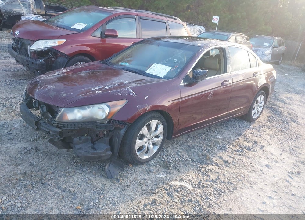 2008 HONDA ACCORD 2.4 EX-L VIN: JHMCP26848C049289
